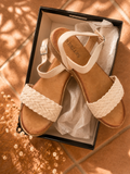 SANDALIAS TRENZA