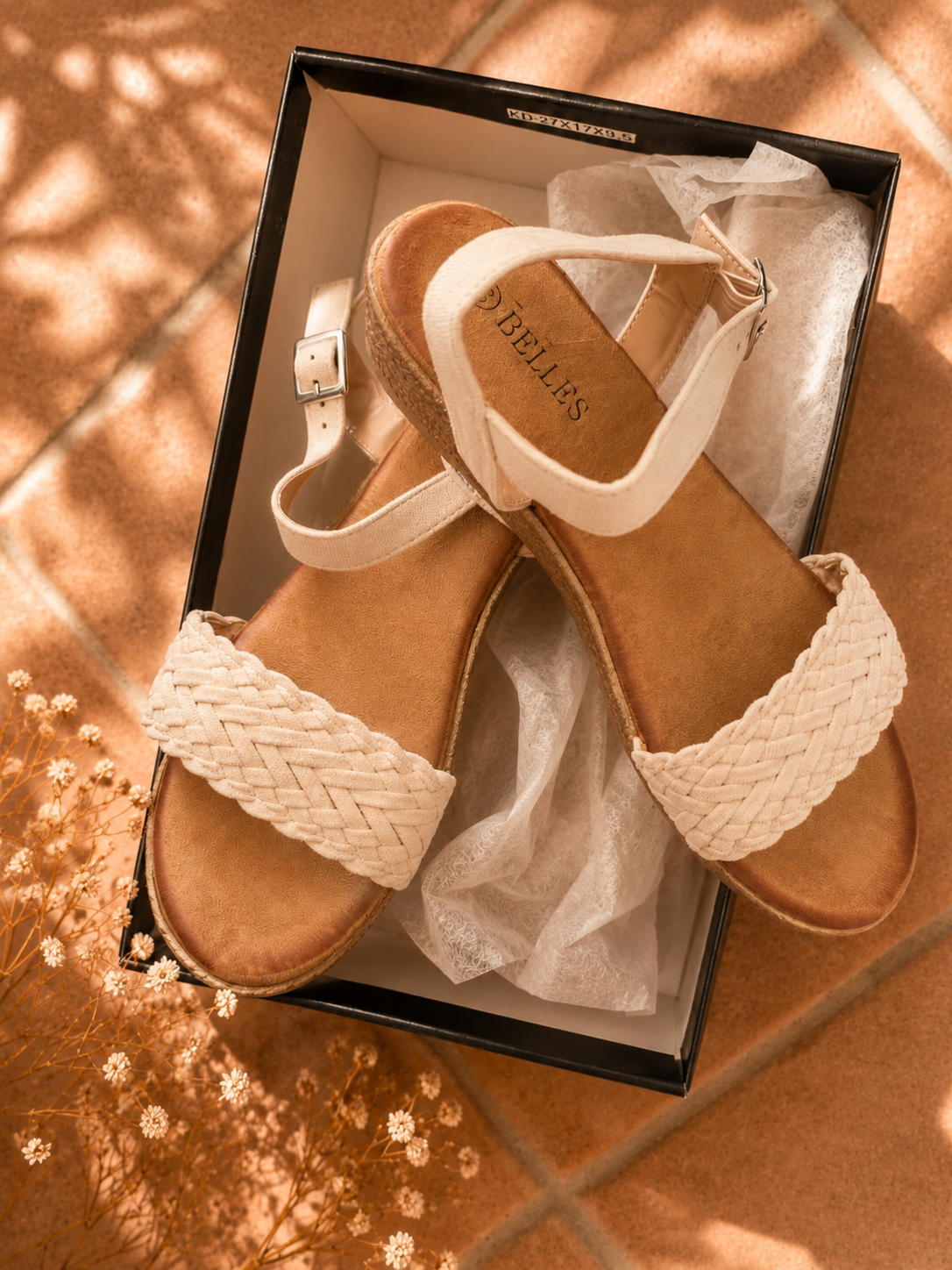 SANDALIAS TRENZA