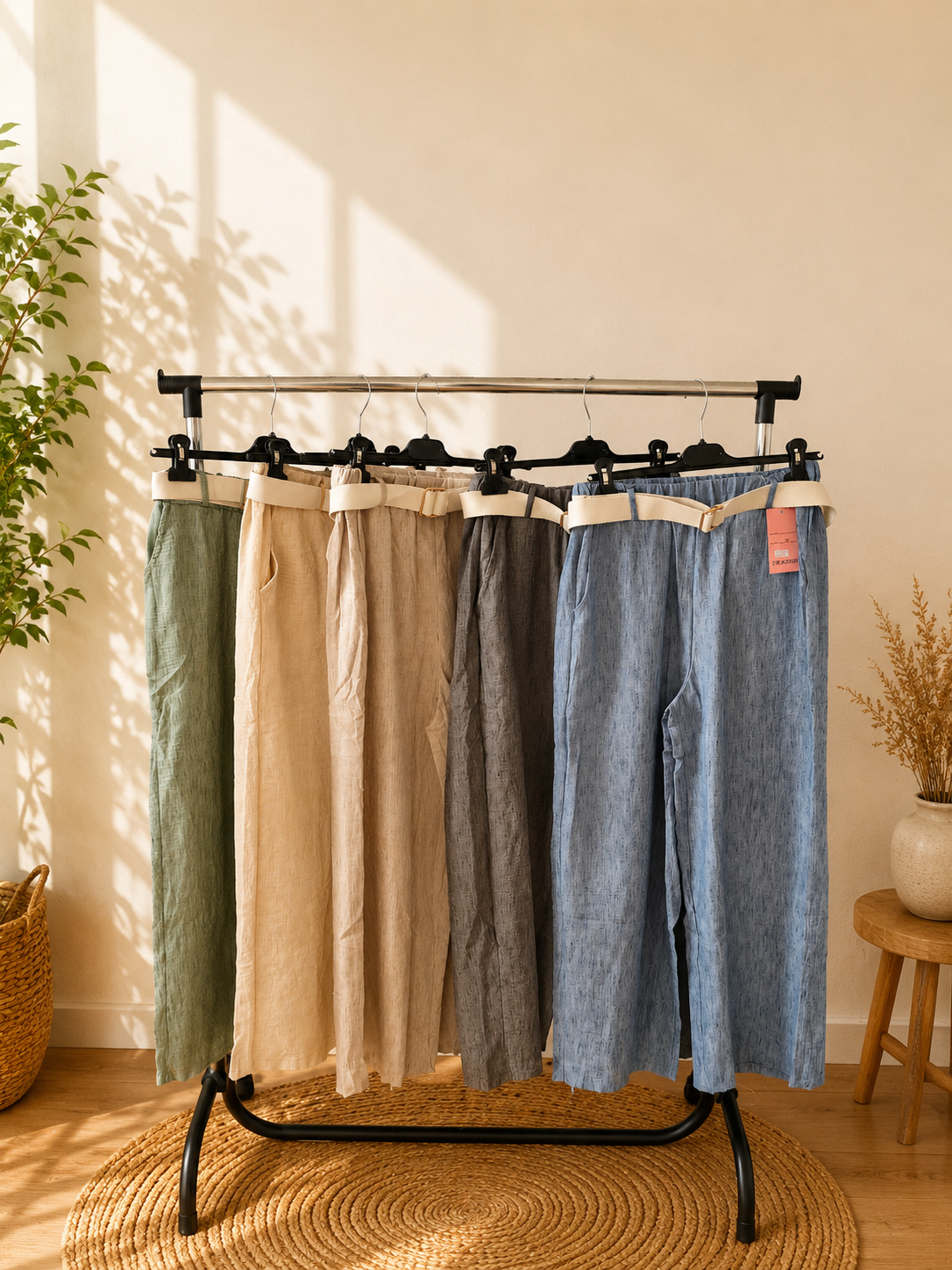PANTALÓN LARGO LINO