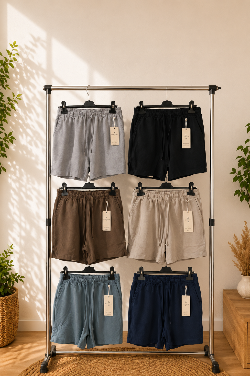 PANTALÓN CORTO LINO