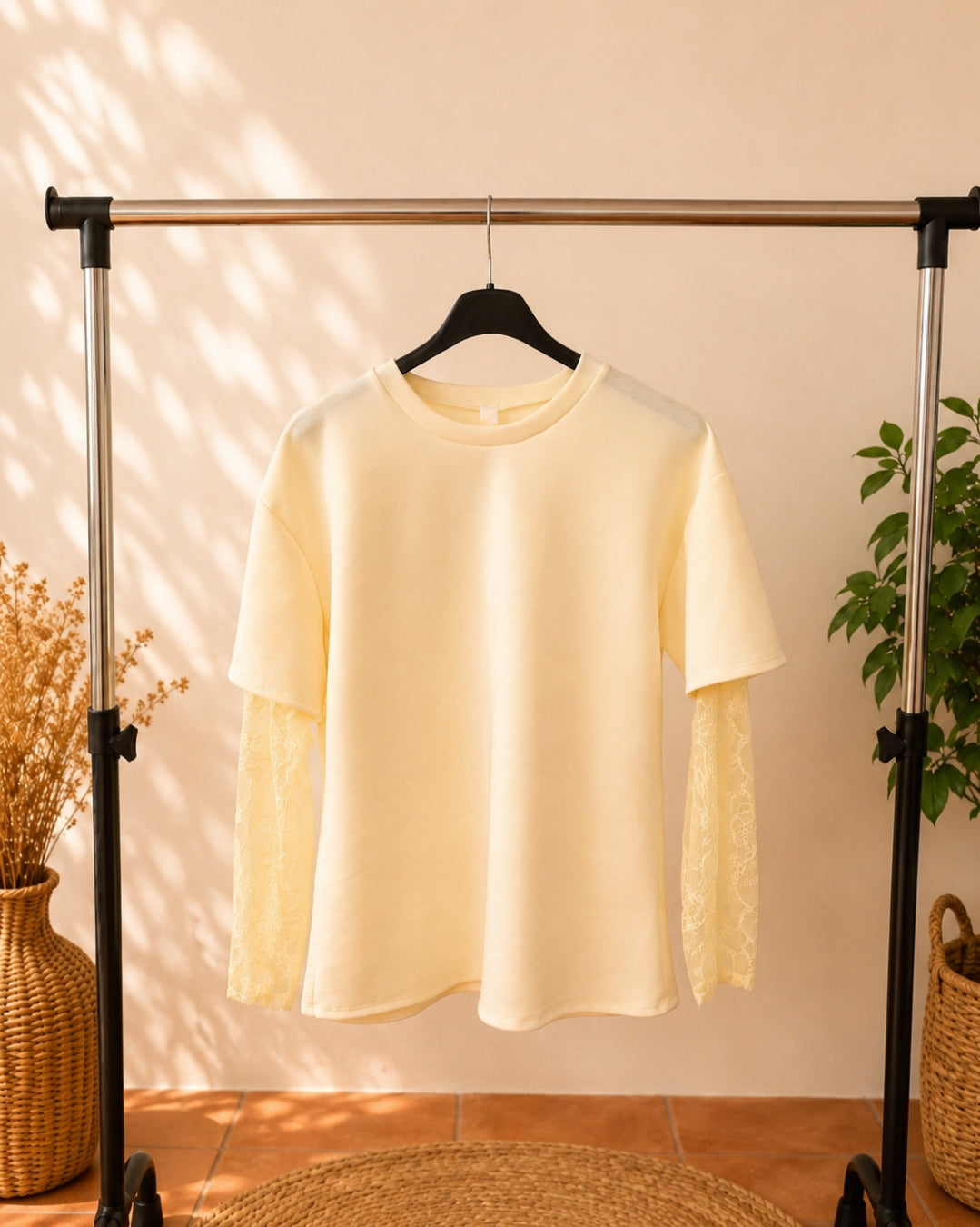 CAMISETA ENCAJE